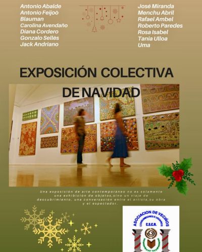 Exposición Colectiva de Navidad, C.S.C.R de Beade