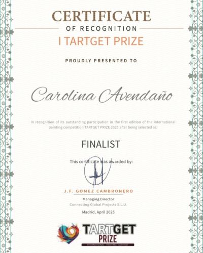 "Bruma Cálida", finalista en los Premios Tartget Prize-International Painting Contest